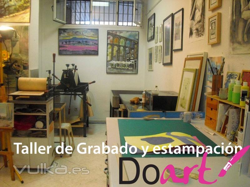 taller de grabado Doart, alquiler por horas