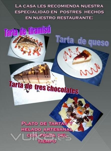 postres caseros