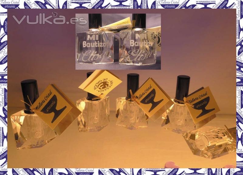 PERFUMEROS DE CRISTAL PERSONALIZADOS