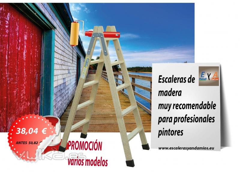 Escalera Madera en promocin marca Plabell