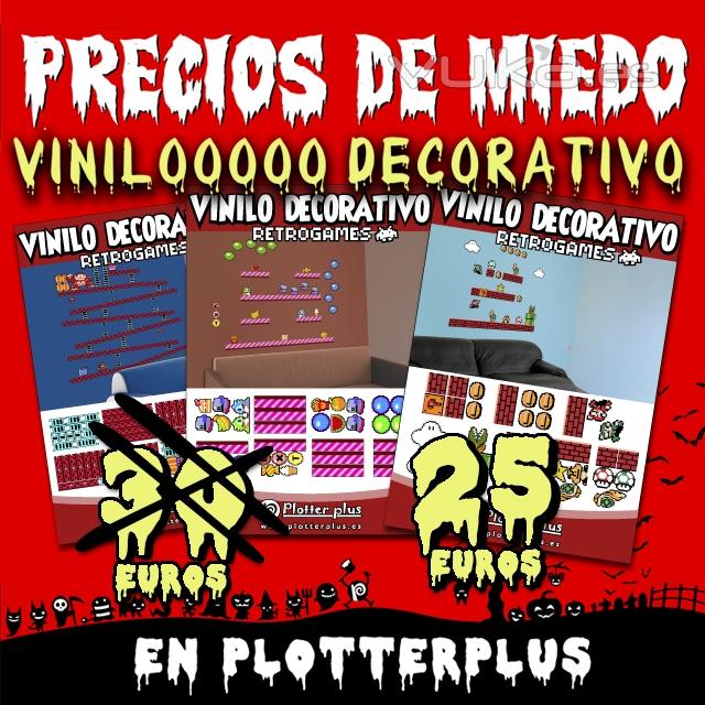 Rebajamos el precio de los vinilos decorativos durante octubre! 