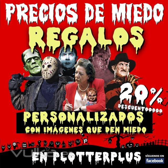 20% de descuento en todos los regalos personalizados en los que nos traigas para imprimir una imagen