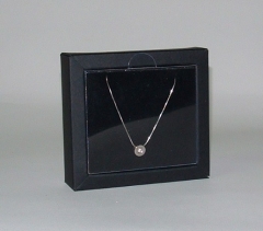 Estuche expositor tapa transparente de joyeria y bisuteria