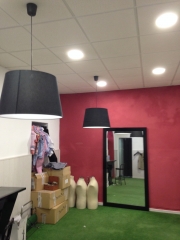 Trabajo realizado por Natural Project Huelva de Iluminación Leds en Francisco Pavón.