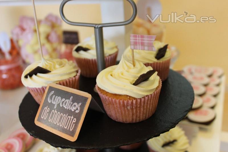 Cupcakes personalizadas con el mismo diseo