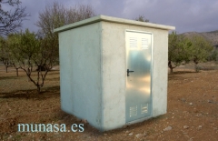 Casetas hormgon, cuartos de aperos, abonadoras, armario riegos, para hidrantes, programadores, grupo