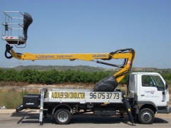 Camion cesta 14m altura trabajo