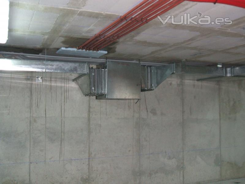 Ventilaciones industriales garajes, aparcamientos y stanos, ventiladores 400 2/h