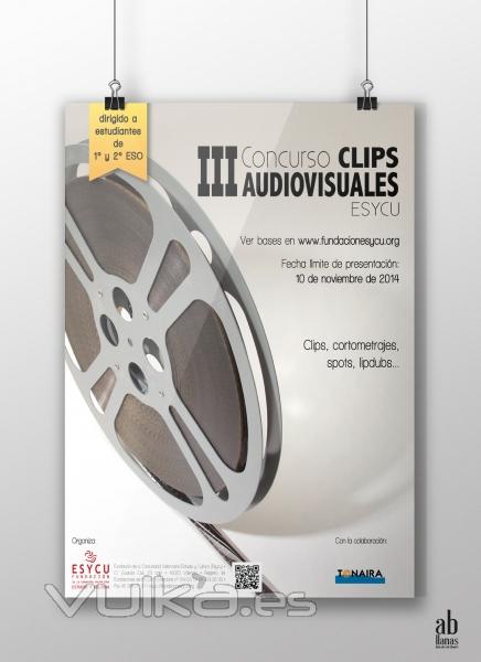 Cartel para un concurso de Cortometrajes