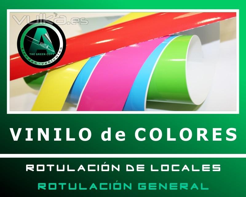 Rotulación Vinilo de Colores | The Green Copy Shirt Villanueva de la Cañada MADRID