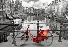 Puzzle educa de 1000 piezas amsterdam, la bicicleta