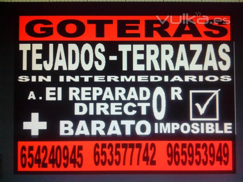 Impermeabilizaciones Alicante 654240945 y 653577742