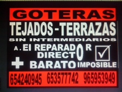 Impermeabilizaciones Alicante 654240945 y 653577742