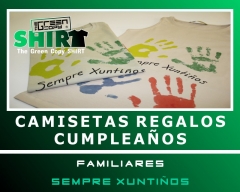 Impresion de camisetas regalos cumpleanos | the green copy shirt villanueva de la canada madrid