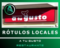 Rtulos de locales para restaurantes | the green copy shirt villanueva de la caada madrid