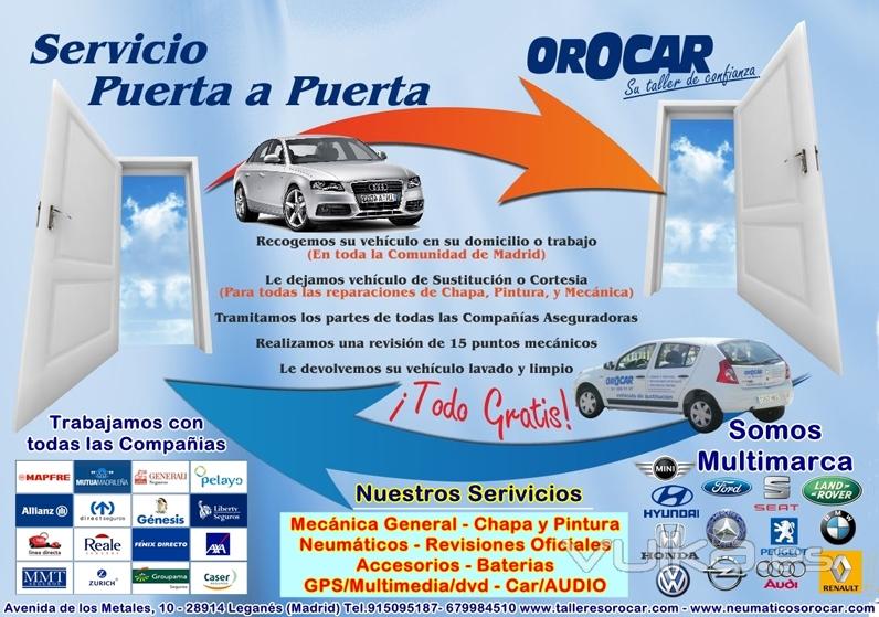 AUTO-SERVICIO PUERTA A PUERTA