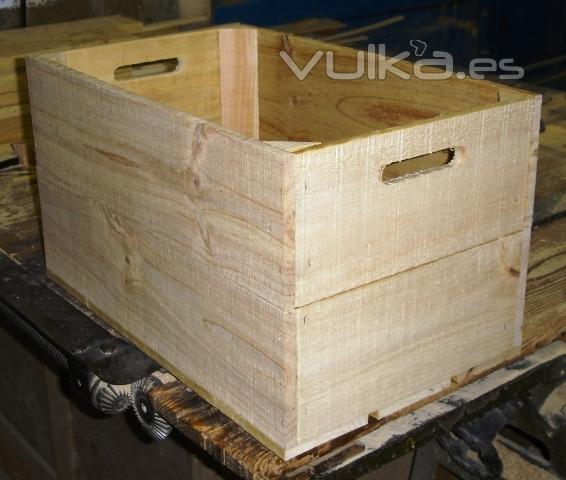 Cajas madera fruta