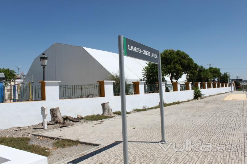 Carpa poligonal de 20x40