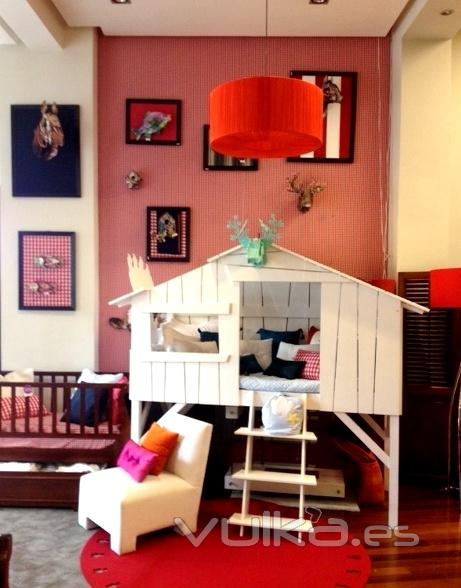 Foto showroom exposicin. Dormitorio infantil