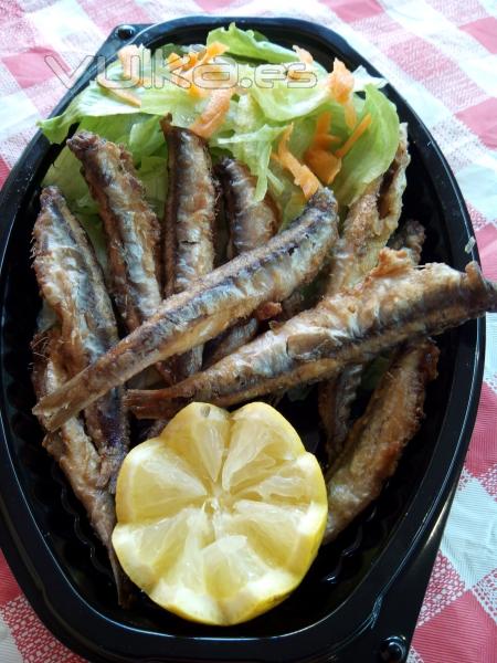 Boquerones fritos