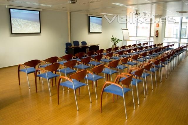 Sala de actos de CINC Centro de Negocios en Barcelona