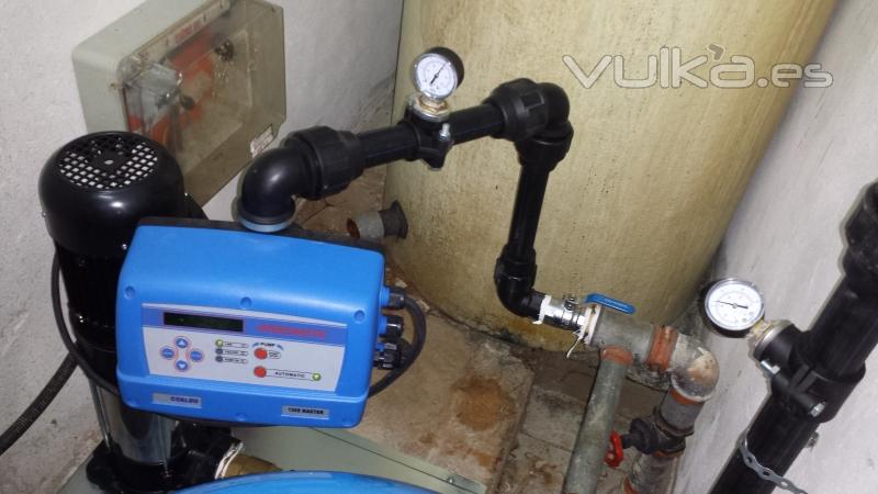 instalacion grupos de presion inverter, ultrasilencioso y de bajo consumo electrico Huelva