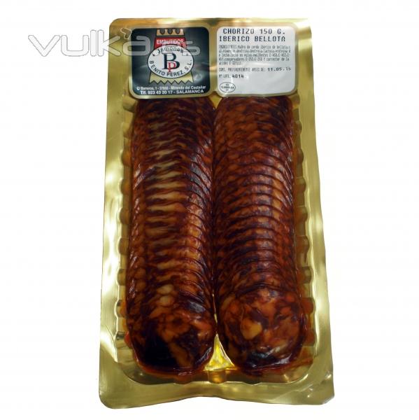 Chorizo ibrico de bellota loncheado