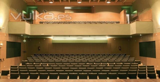 Acondicionamiento acústico para auditorios, salas de grabación, etc. 