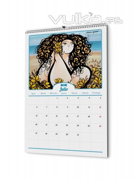 Calendario de Maria Gri para el 2015