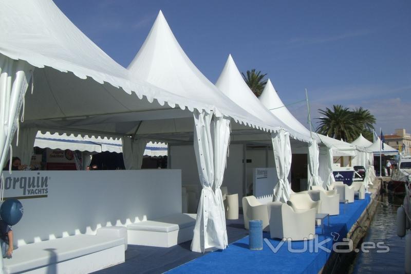 Jaimas 5x5m Perfectas para eventos pequeños