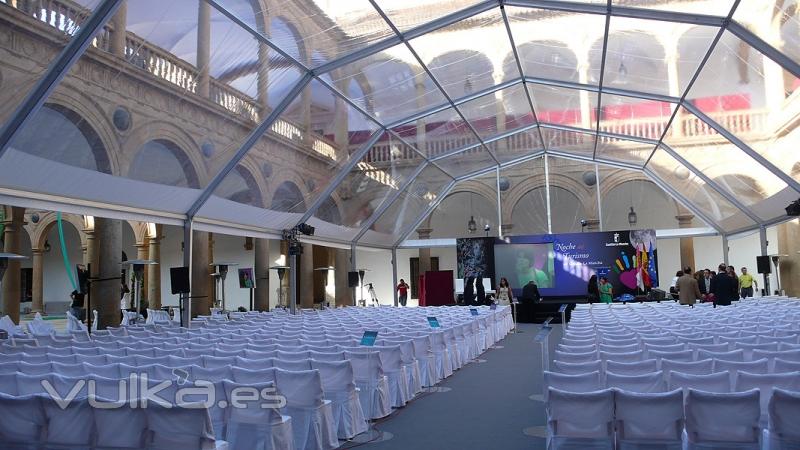 Carpa Polígonal, Perfecta para grandes eventos