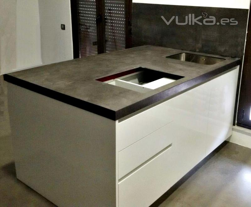 Encimera de cocina Neolith Iron Grey