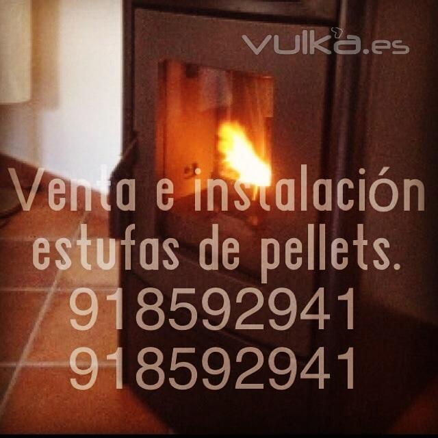 Venta estufas de Pellets Madrid