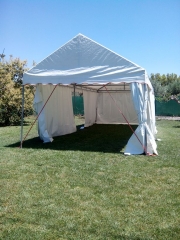 Alquiler de carpa 4m x 10m