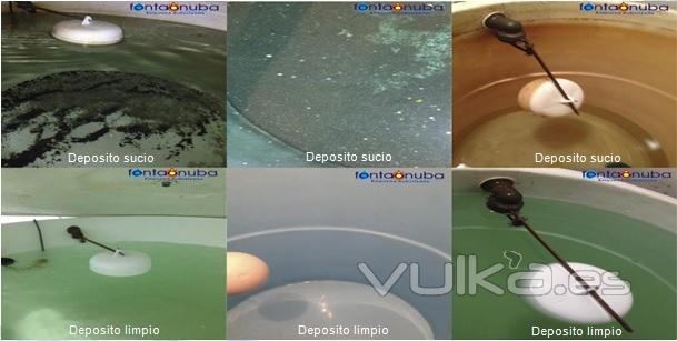 Limpieza depositos de agua