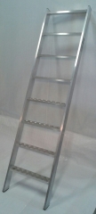 Escalera de aluminio con peldano ancho wwwescaleras-subees