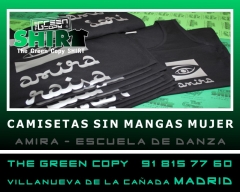 Impresion de camisetas escuela danza | the green copy serigrafia villanueva de la canada madrid