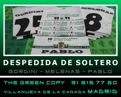 Camisetas despedida de soltero pablo | the green copy serigrafia villanueva de la caada madrid