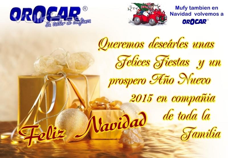 Feliz Navidad  Talleres Orocar