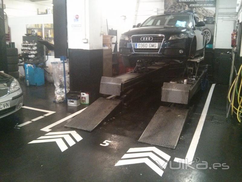 Taller BMW Madrid (Maestrum): paralelo