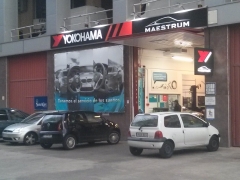 Taller audi madrid (maestrum): vista lateral