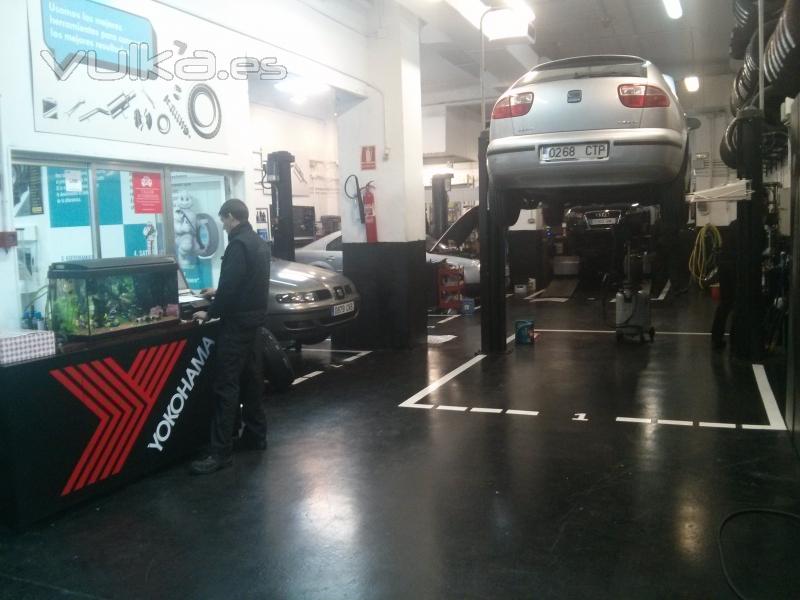 Taller Audi Madrid (Maestrum): entrada