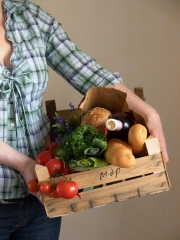 Fruta y verdura de temporada ecológica