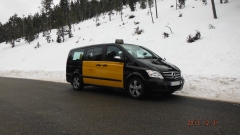 Servicio taxi a estaciones de esqui