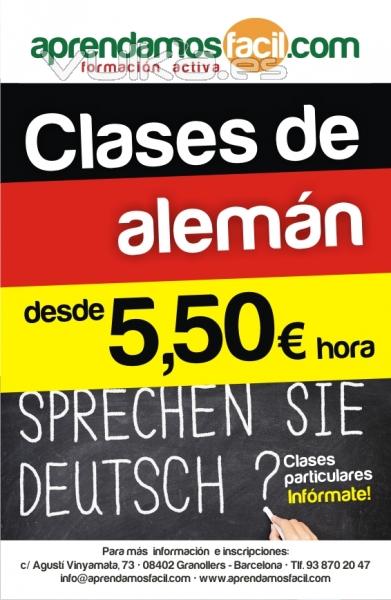 Clases Alemán 5,50EUR la hora