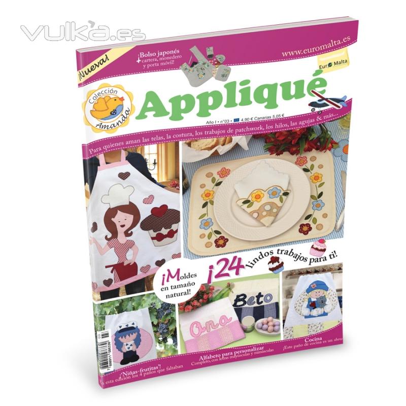 Manualidades - Revista Amanda Appliqué Ed. 03