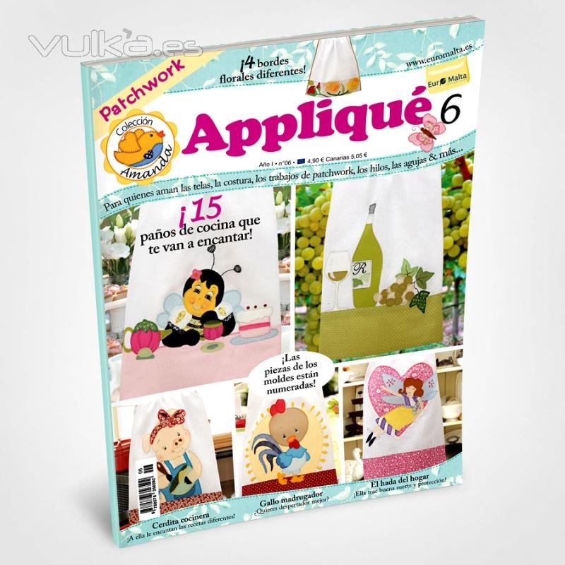 Manualidades - Revista Amanda Appliqu Ed. 06