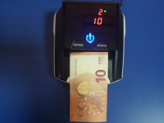 Detector de billetes falsos detectalia