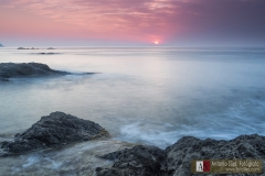 Amanece en cala grande