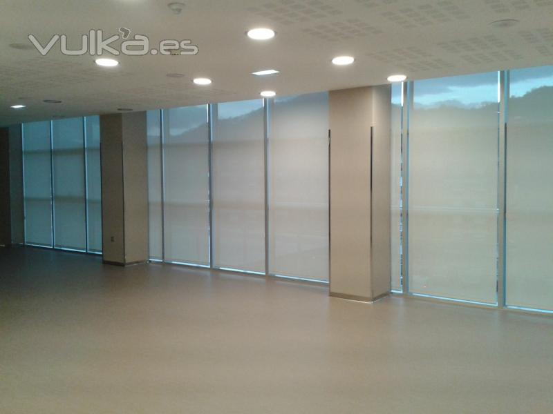 Cortinas Salas Polivalentes  Geriatrico Riao